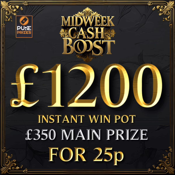 Midweek Cash Boost 27.08